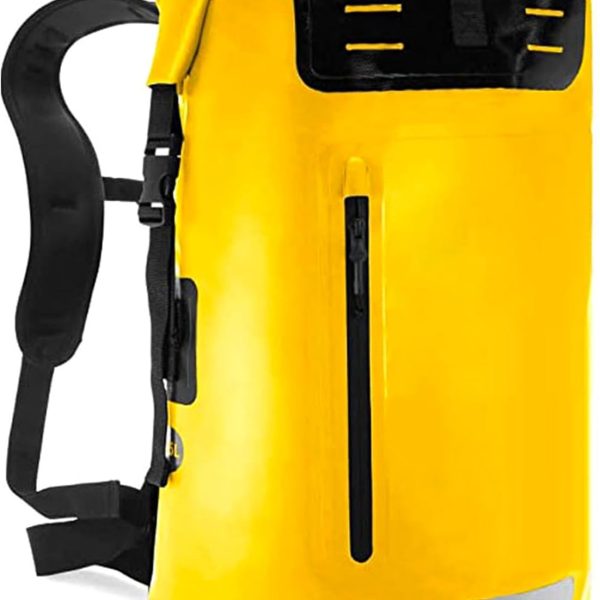 Waterproof Backpack; Suitable For Heavy-Duty Hiking, Kayaking, And Travel